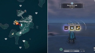 Женщина в маске квест в WuWa (Рыба Локации) - Wuthering waves