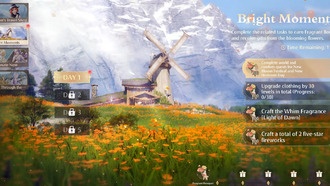 Список задач для мероприятия Bright Moments In Infinity Nikki