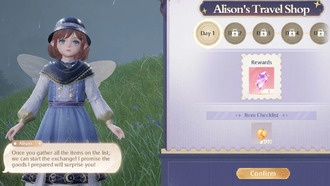 Путеводитель по обмену магазинами путешествий Элисон в Infinity Nikki