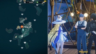 Draco Cobia Рыба Расположение в WuWa - Wuthering Waves (Расположение фрагментов карты Рейеса)