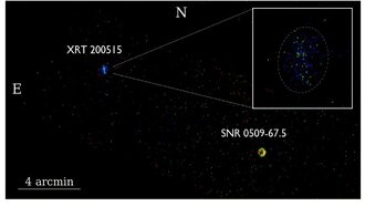 «Замечательный» космический взрыв обнаружен в рентгеновских данных десятилетней давности
