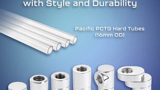 Thermaltake выпускает фитинги Pacific F-Pro и жесткие трубки Pacific PCTG