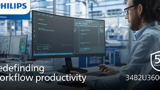 Philips 34B2U3600C: монитор с 5-летней гарантией