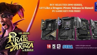 MSI и SEGA выпустили комплект Like a Dragon: Pirate Yakuza