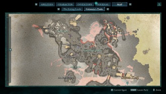 Avowed - Полная карта Galawain's Tusks и достопримечательности