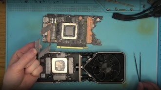 Ошибки медного моддинга GPU: ремонт RTX 3080