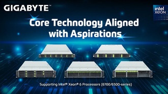 GIGABYTE выпустила новые серверы на базе Intel Xeon