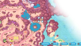 Как получить книжный шкаф в стиле рустик на горе самоцветов в Hello Kitty Island Adventure