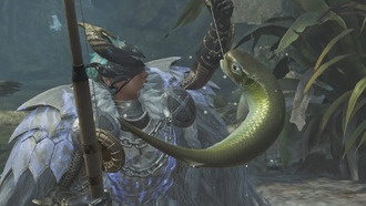 Как ловить рыбу в Monster Hunter Wilds