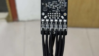 Адаптер 12V-2x6 для NVIDIA с мониторингом и резисторами