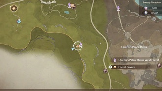 Расположение Лесной Пещеры в Бесконечности Никки (Whimstar и Dews of Inspiration)