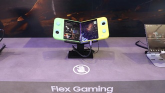 Samsung представляет концепцию складного портативного устройства под названием Flex Gaming