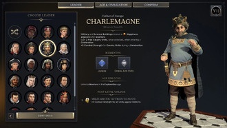 Как играть за Карла Великого в Civilization 7