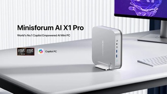 Minisforum представляет мини-ПК AI X1 Pro с процессором Ryzen AI 9 HX 370