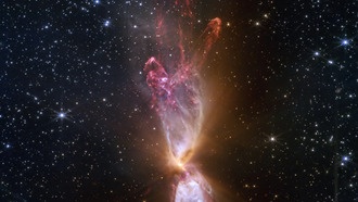 Уэбб поражает невероятными подробностями активно формирующейся звездной системы