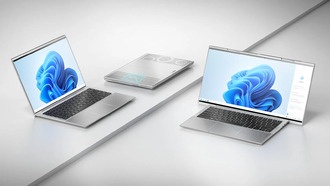 Compal показала ноутбук с расширяемым дисплеем