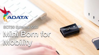 ADATA представляет SC730: компактный внешний твердотельный накопитель с двумя разъемами