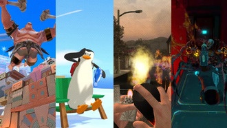 Что показали на VR Games Showcase: головоломки, шутеры и даже пингвины!