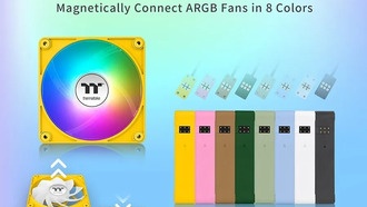 Thermaltake обновляет серию вентиляторов охлаждения ПК CT EX ARGB Sync четырьмя новыми цветами