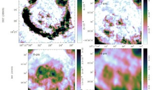Открытие спирального магнитного поля в туманности пульсарного ветра