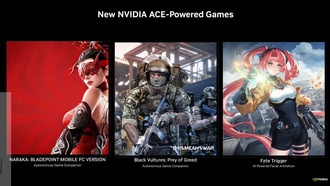 Игровые персонажи NVIDIA ACE появятся в inZOI и NARAKA
