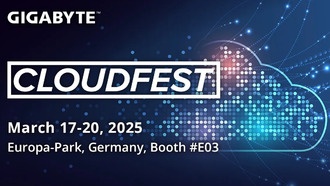 GIGABYTE на CloudFest 2025: ИИ и облачные технологии