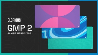 Glorious расширяет линейку ковриков для мыши GMP 2 серией с печатным градиентом
