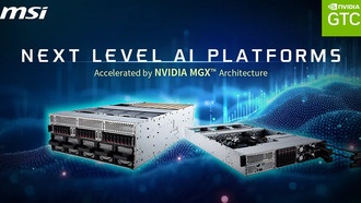 MSI анонсирует новые ИИ-платформы на GTC 2025