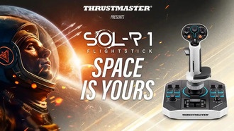 Thrustmaster представляет Sol-R 1 Flightstick и Sol-R 2 HOSAS Space Sim Duo