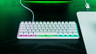 Razer представляет Huntsman V3 Pro Mini — White Edition