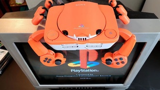 «Playstacean» — это крабовый мод для PS One