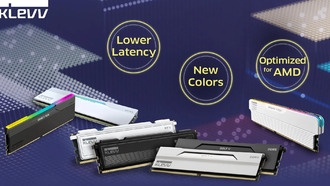 KLEVV расширяет линейку памяти DDR5 новыми цветами, сниженной задержкой и оптимизацией AMD