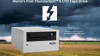 MagStor представляет ленточный накопитель с интерфейсом Thunderbolt 5 для компьютеров Mac