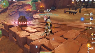 Расположение ящеров Урубамбы в Genshin Impact