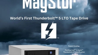 MagStor выпустит первый в мире накопитель Thunderbolt 5 LTO в конце 2025 года