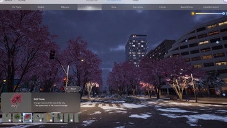 Как изменить погоду и городскую среду в InZoi