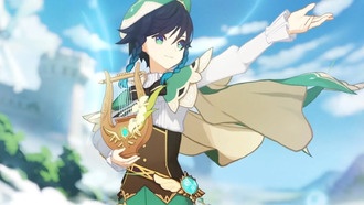 Материалы, комплект и созвездия Genshin Impact Venti