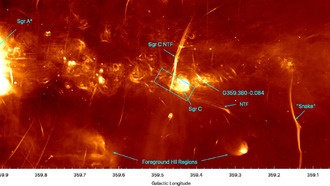 Стрелец C: Уэбб дает возможность заглянуть в одну из самых экстремальных сред Млечного Пути
