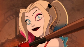 Модель преобразилась в харизматичную Харли Квинн из анимационного сериала