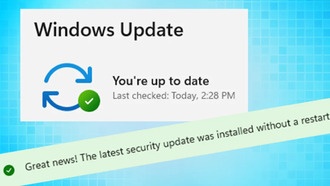Windows 11 Enterprise: обновления без перезагрузки