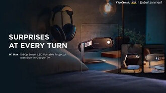 ViewSonic M1 Max: портативная проекция с Google TV