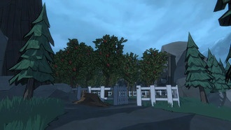 Как открыть ворота кемпинга в Blue Prince