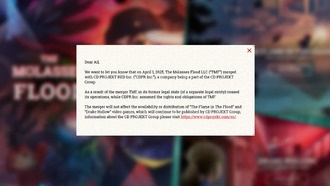 Molasses Flood поглощена CD Projekt Group, соучредитель студии подтверждает свой уход