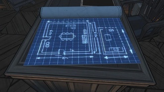 Где найти все планы этажей в Blue Prince