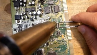 Ремонт и демонстрация старых карт Creative Sound Blaster