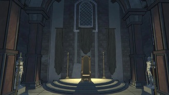 Как вернуть корону в тронном зале в Blue Prince