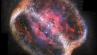 Уэбб полностью фокусирует внимание на энергичном проявлении умирающей звезды