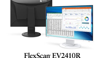 EIZO выпускает новый 24,1-дюймовый монитор FlexScan EV2410R для бизнеса и других приложений