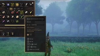 Как вылечить отравление в RuneScape Dragonwilds (противоядное зелье)