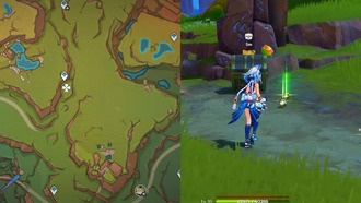 Genshin Impact: Скрытые сундуки в котловине бесчисленных пламен и горе Коатепек